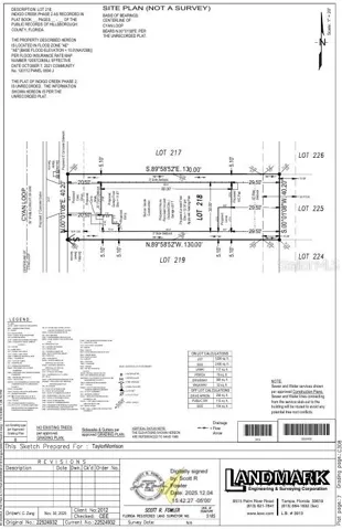 5032 Cyan Loop Preliminary Plot Plan