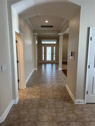 Front of house hallway