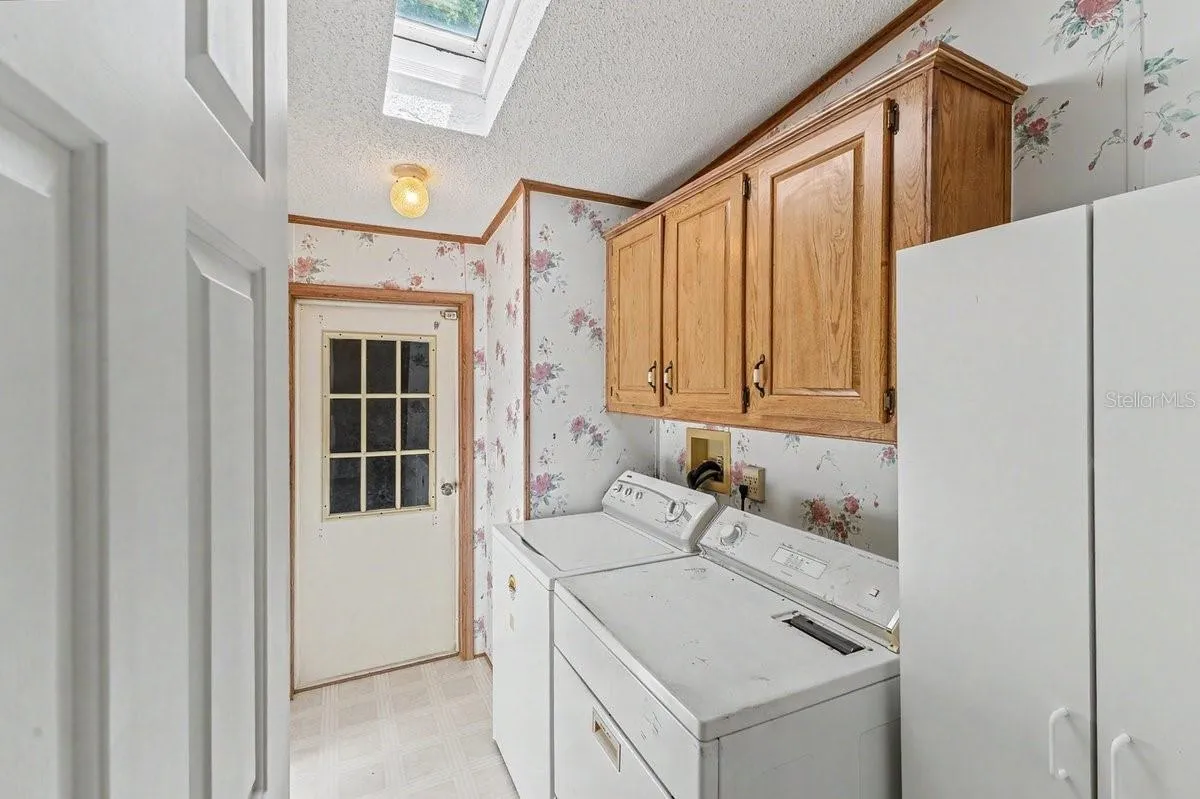 Laundry area