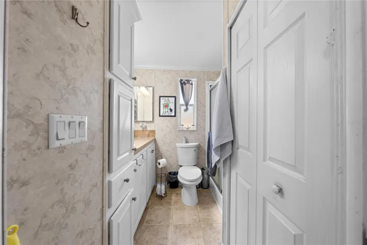 Washer and Dryer in the Closet on the right side