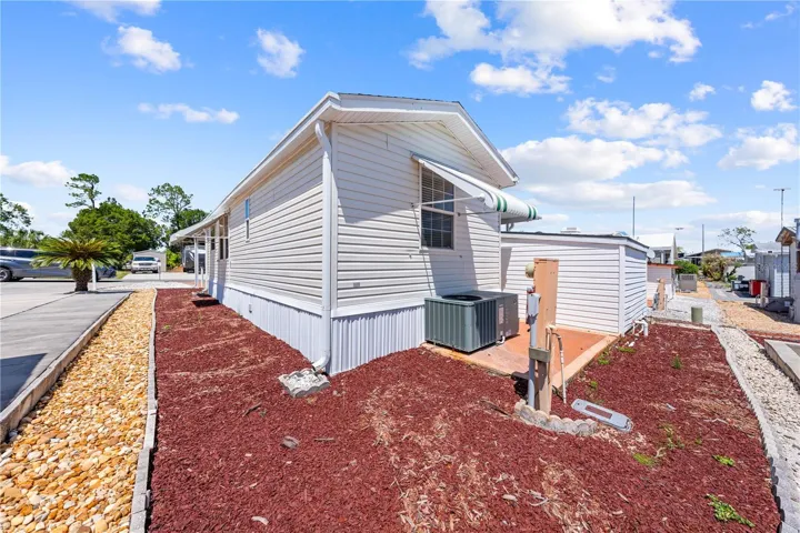 Back of the property