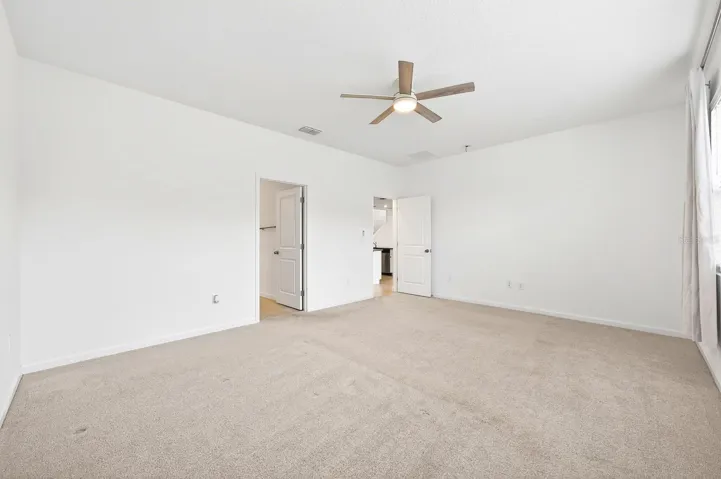 Main floor primary suite.