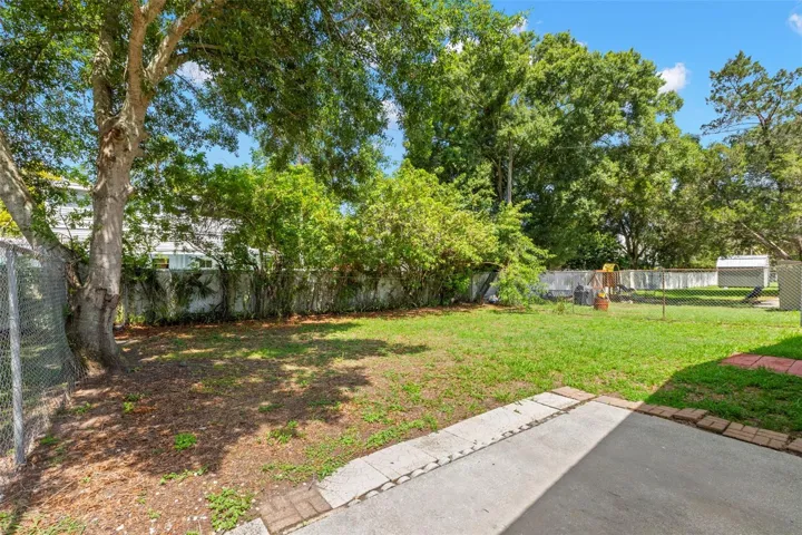 Unit B Back Yard