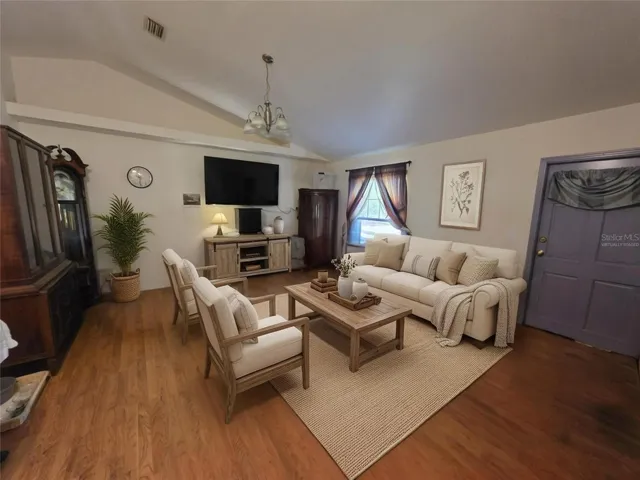 Living Room Virtually staged