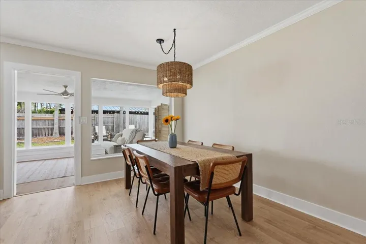 NEW BASEBOARDS AND CROWN MOLDING IN ALL THE RIGHT PLACES!