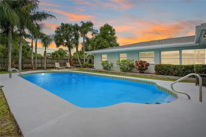 FULLY FENCED IN TROPICAL OASIS