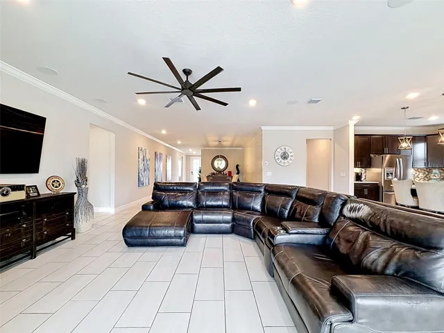 Open living room