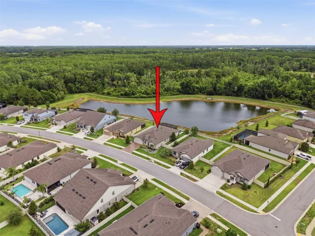 Aerial of the property location