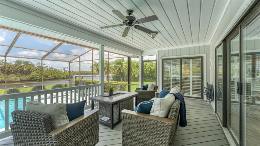 Outdoor back patio