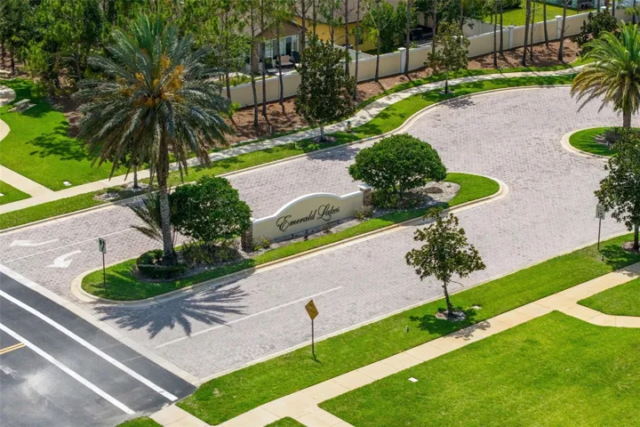 Aerial - Community Entrance