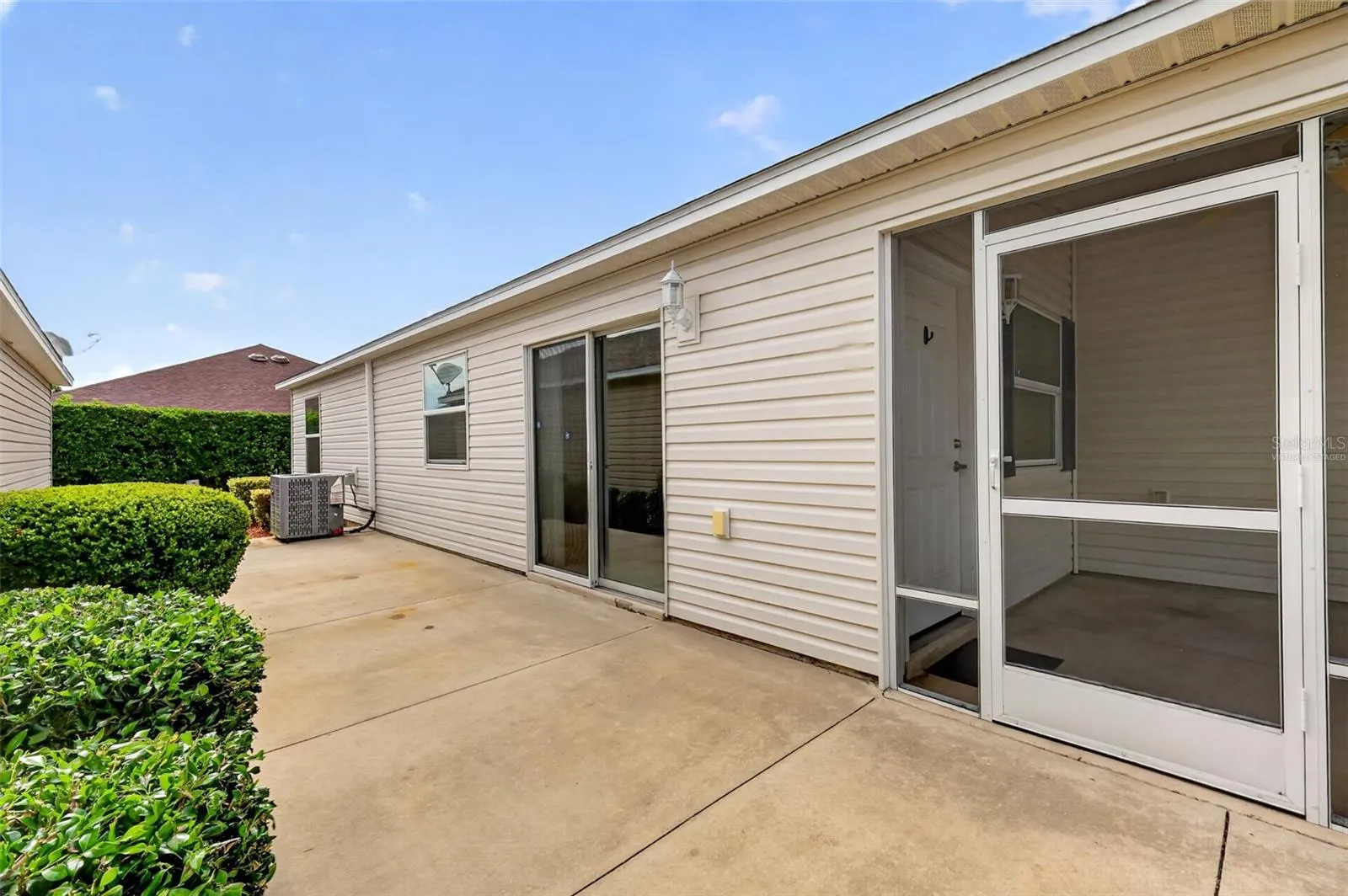 Patio-Virtually Staged