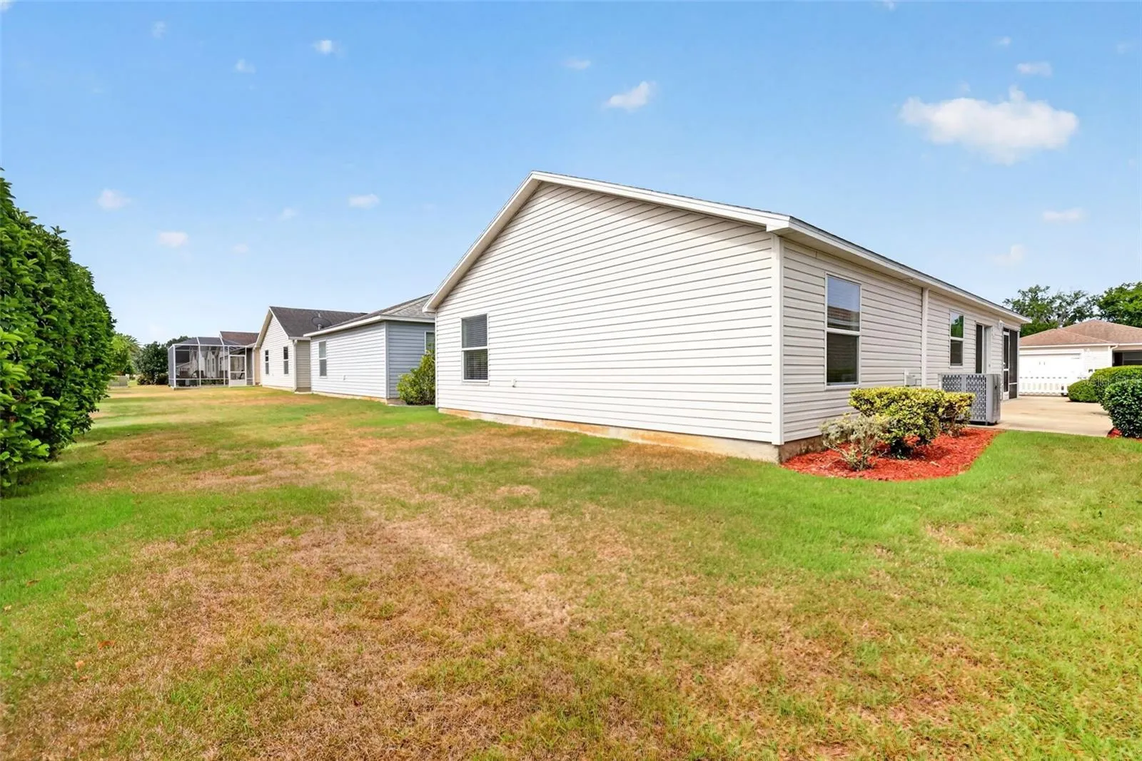 Large Rear Yard with Mature Privacy Landscaping