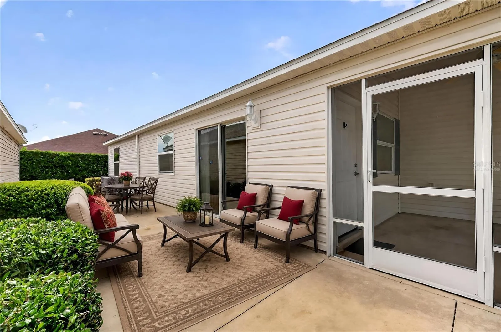 Patio-Virtually Staged