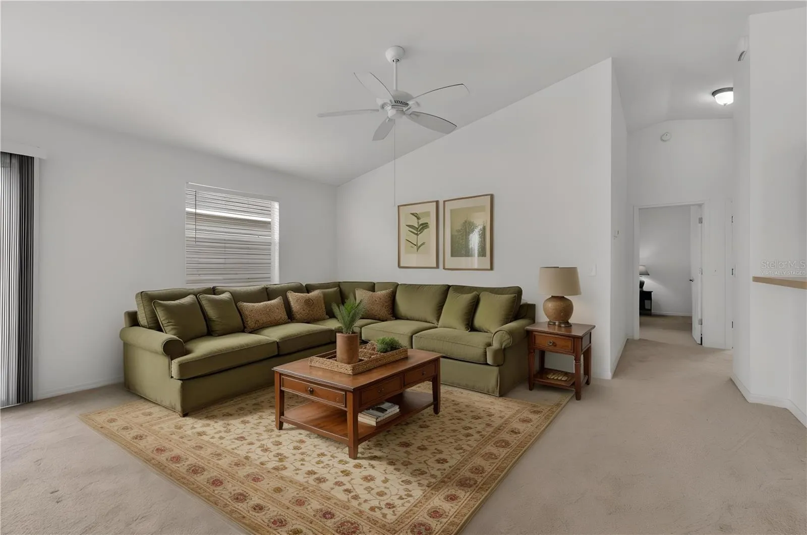 Living Room-Virtually Staged