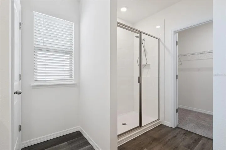 Walk in shower