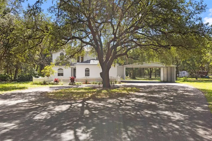 Front circular driveway