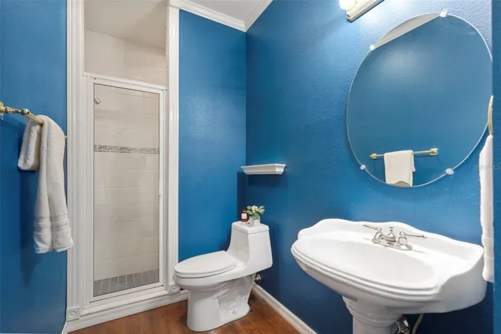 Downstairs full bathroom