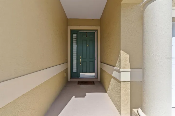 Front door with side lite.  Just needs your flower pots and exterior artwork!