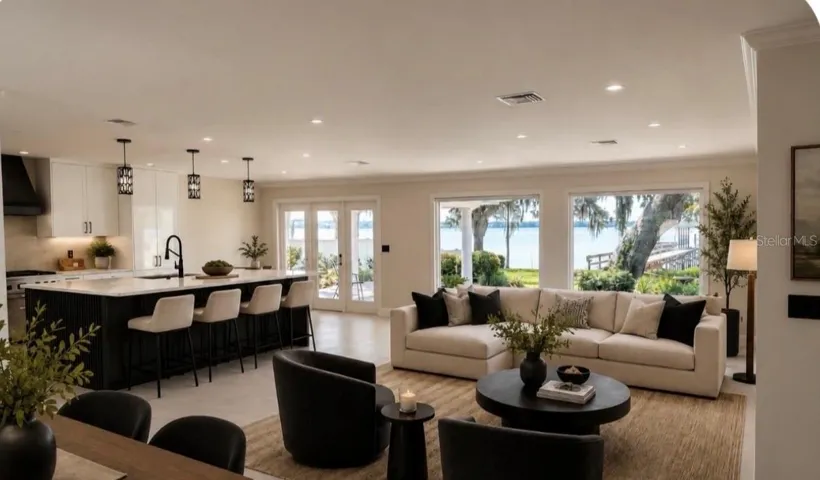 Virtual staging