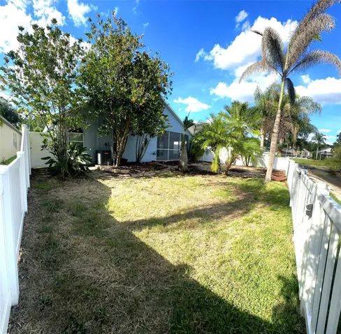 Fenced Backyard