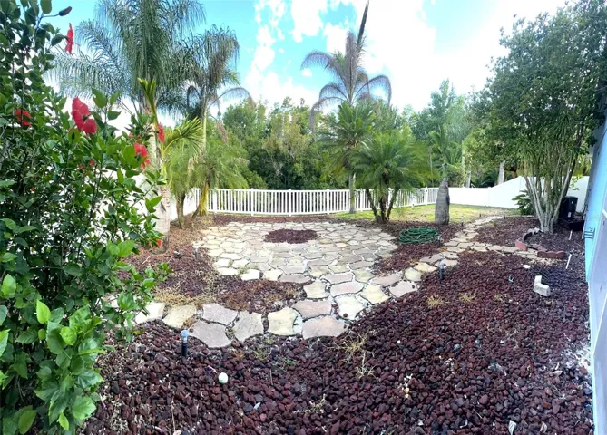 Fenced Backyard
