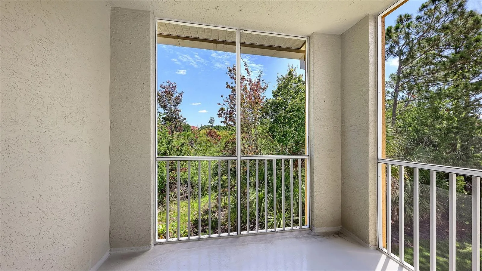 Overlooking nature preserve for privacy.