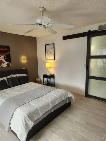 Spacious bedroom