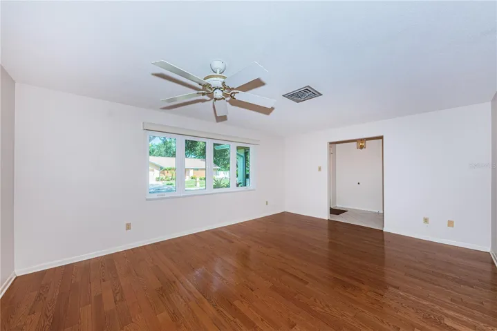 Spacious living area