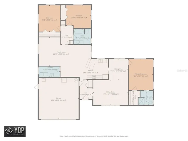 Spacious Floorplan