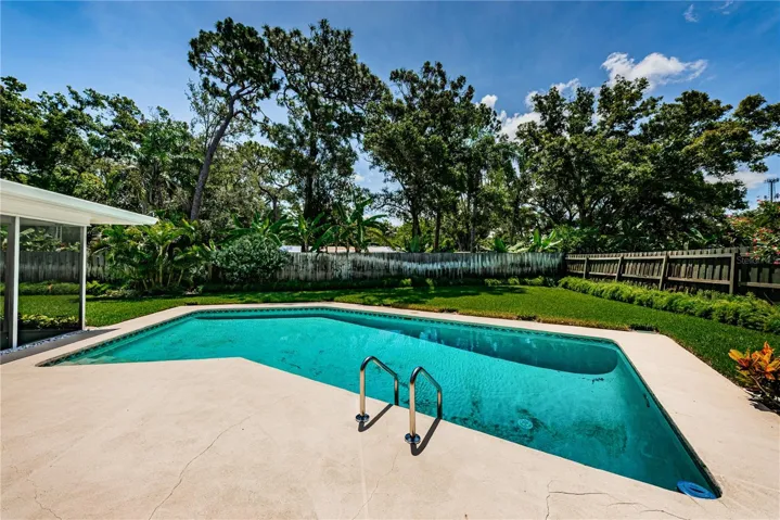 Resort style pool