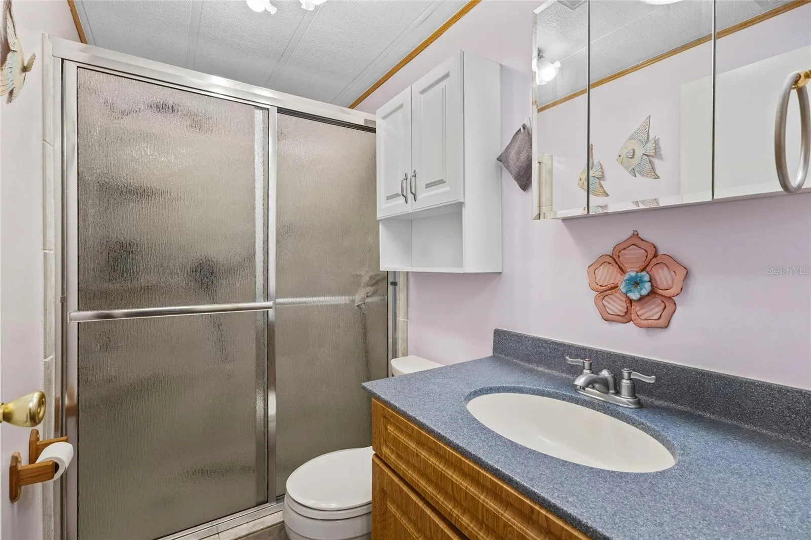 Hall Bath with Walk-in Shower