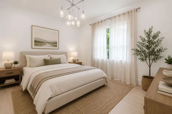 Guest House - virtually staged