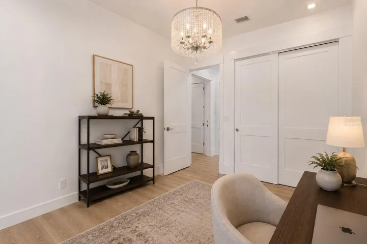 2nd bedroom - virtually staged