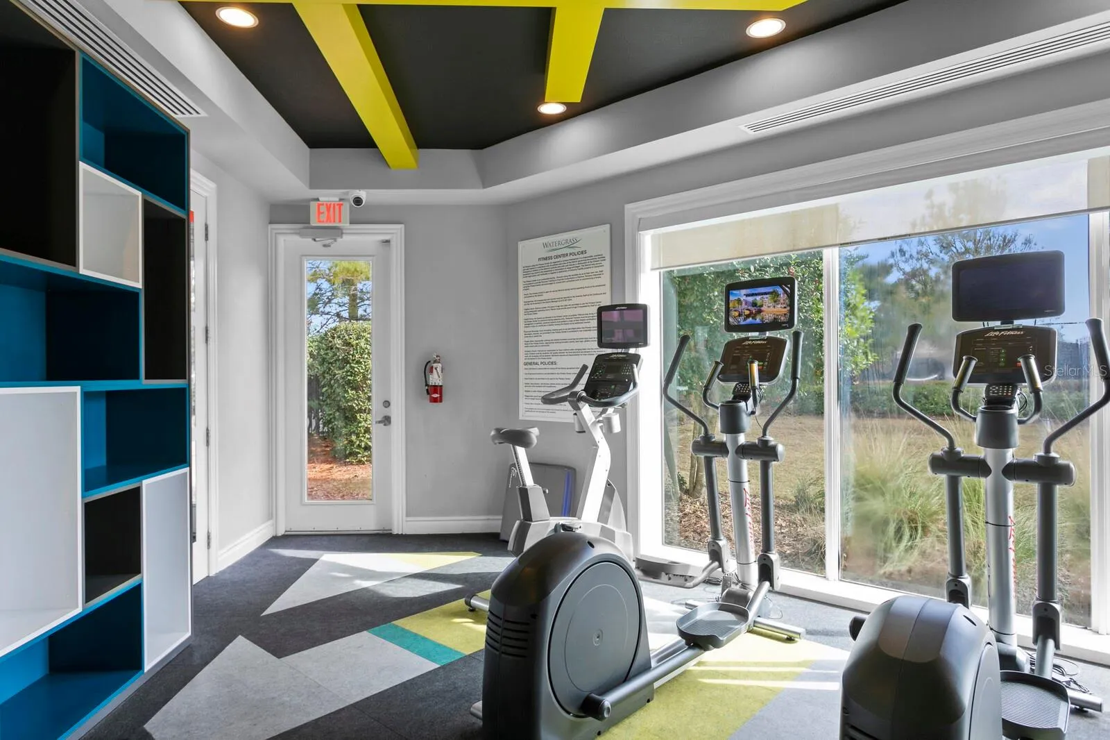 Fitness center w cardio and freeweights