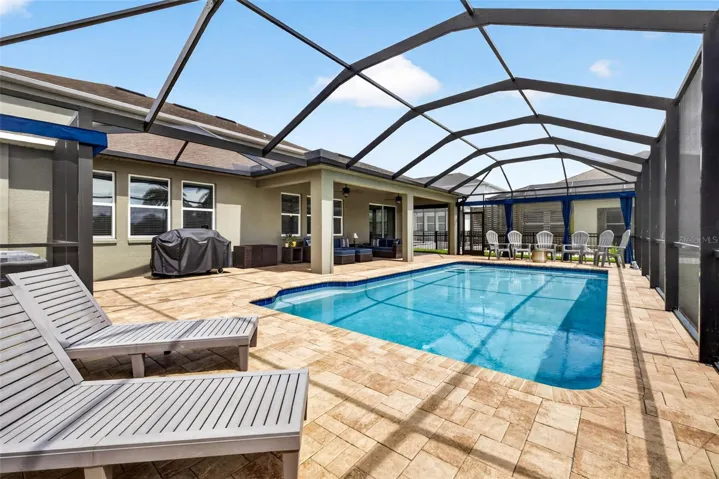 An outdoor living area of your dreams!
