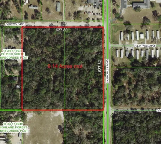 9.14 Acres - Zoned C2