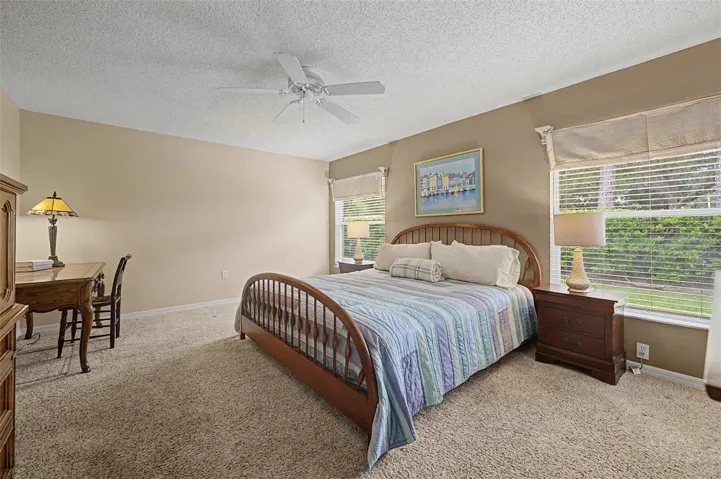 Large primary bedroom with room for a cozy seating area to make your own