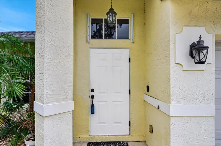 soaring entryway