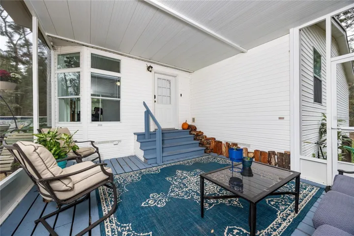 Screened porch