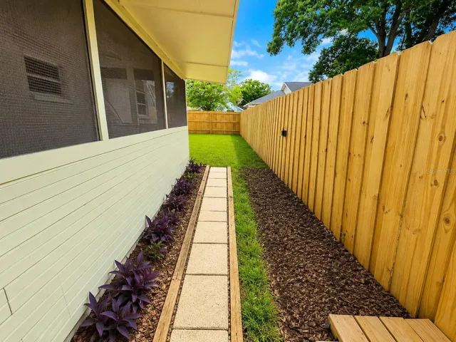 Lawn has been viturally altered.