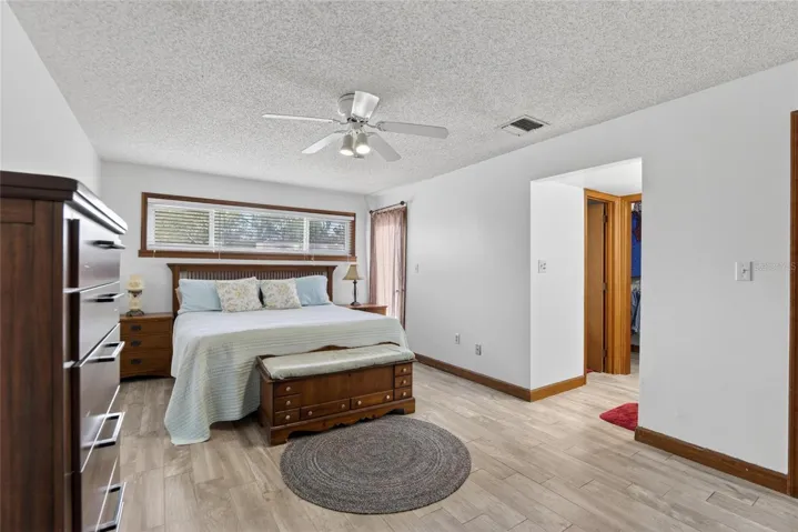 Downstairs primary suite