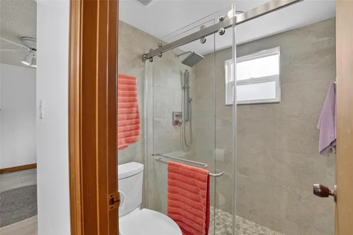 Downstairs primary bathroom