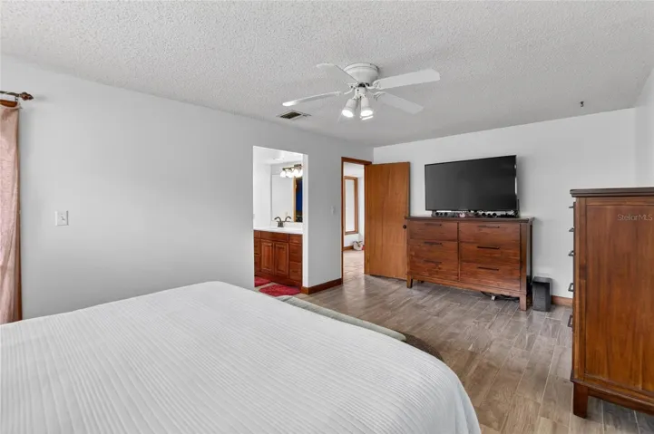 Downstairs primary suite