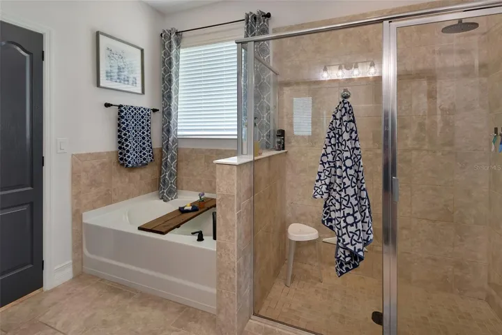 Primary walk-in closet