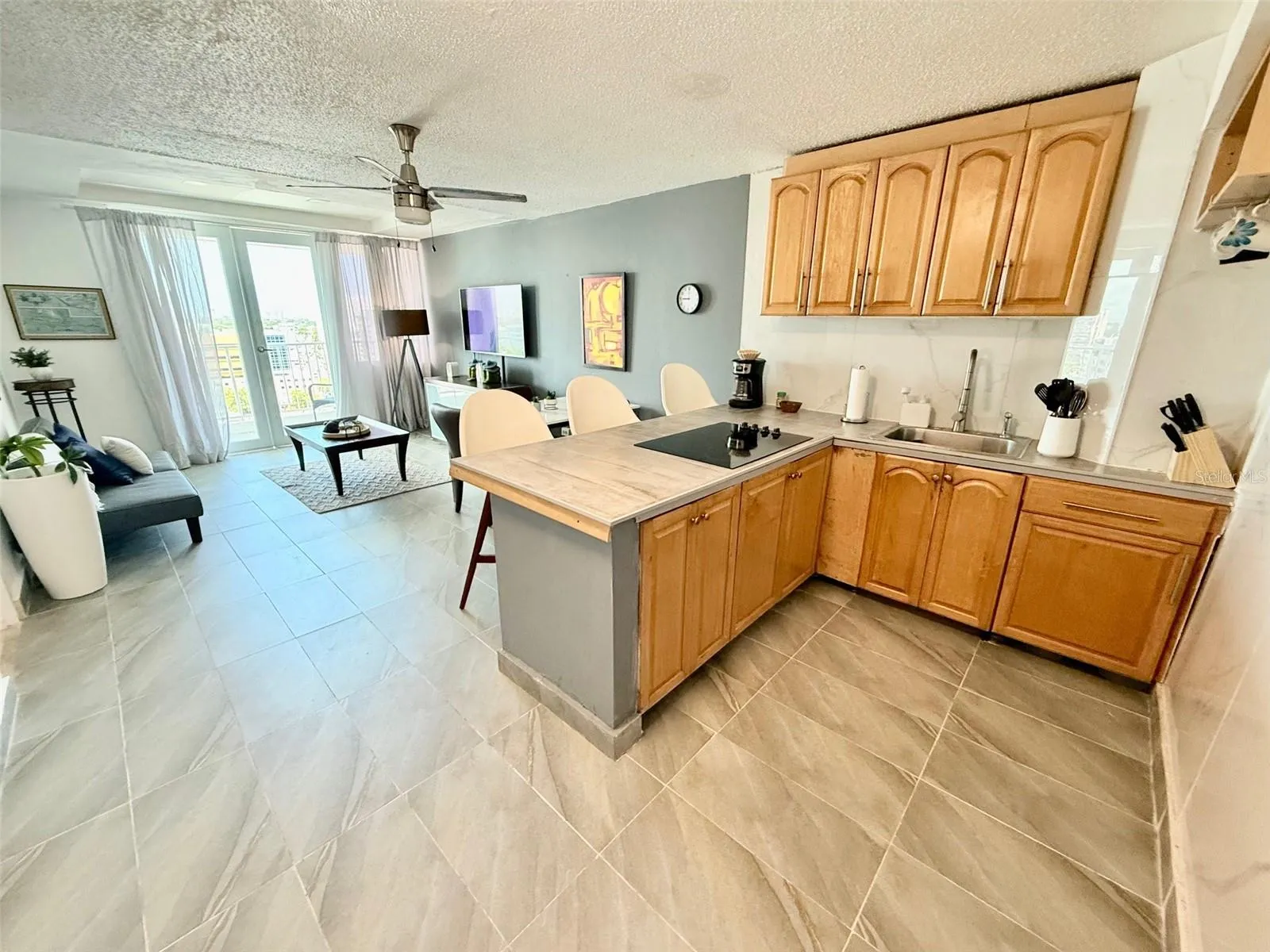 open kitchen