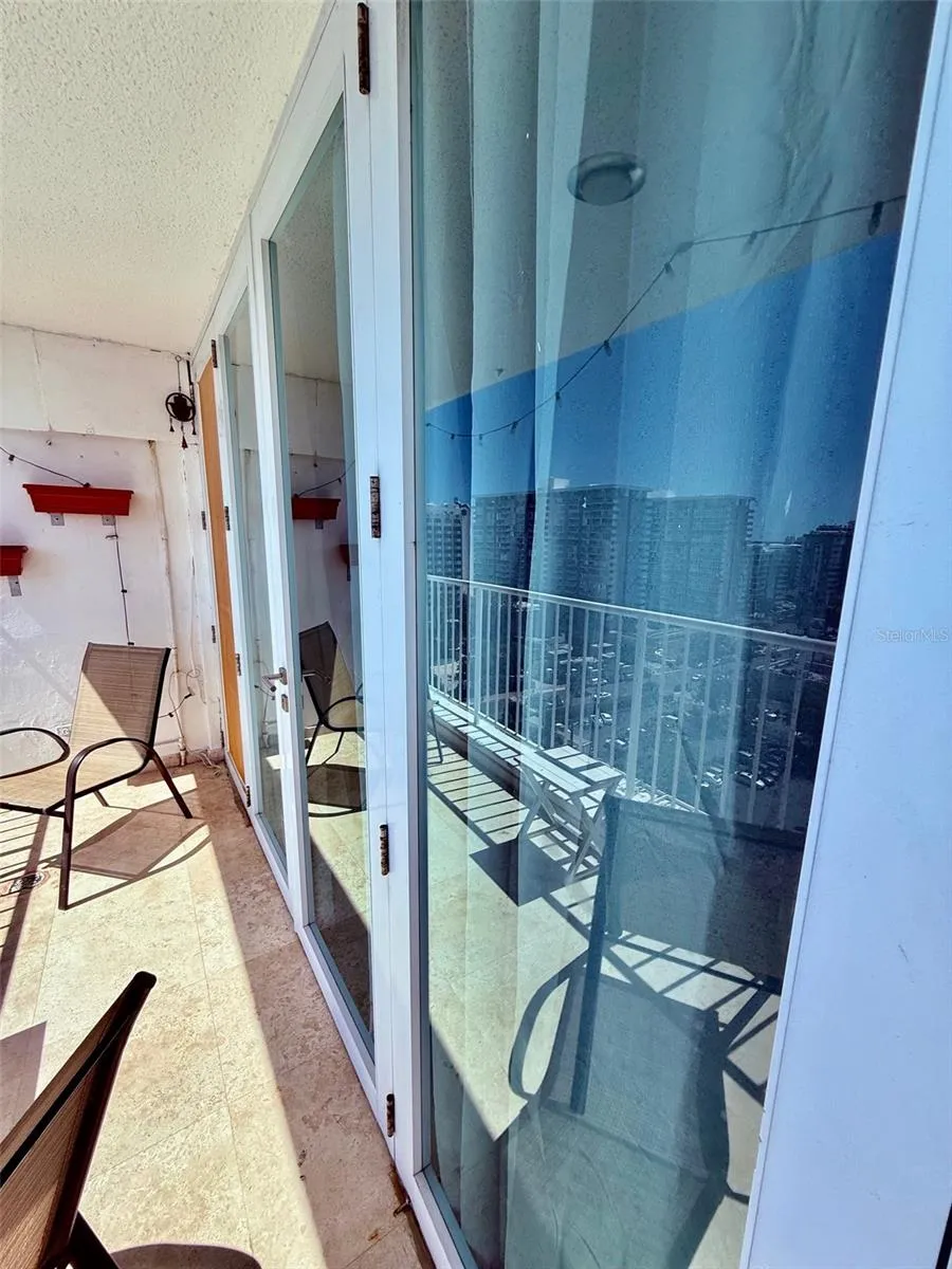 Exterior balcony