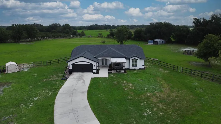 Ariel View of front