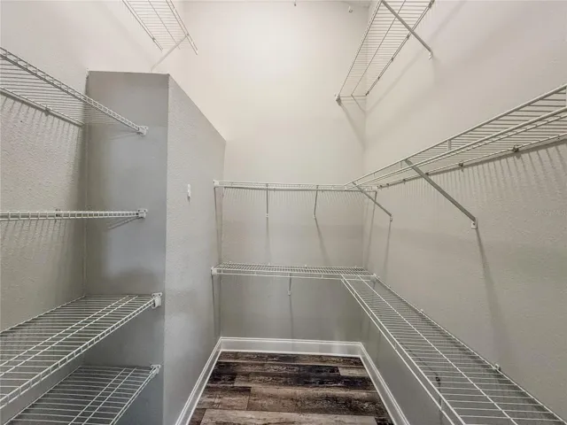 Primary walk-in closet