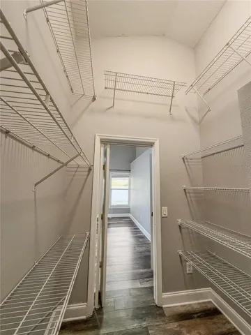 Primary walk-in closet