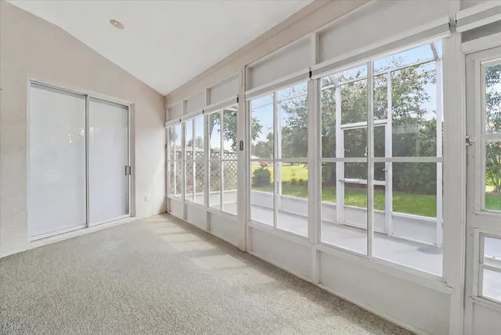 Enclosed Sunroom
